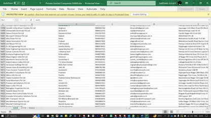 Pan India Database of 150Cr+ Indian Customers